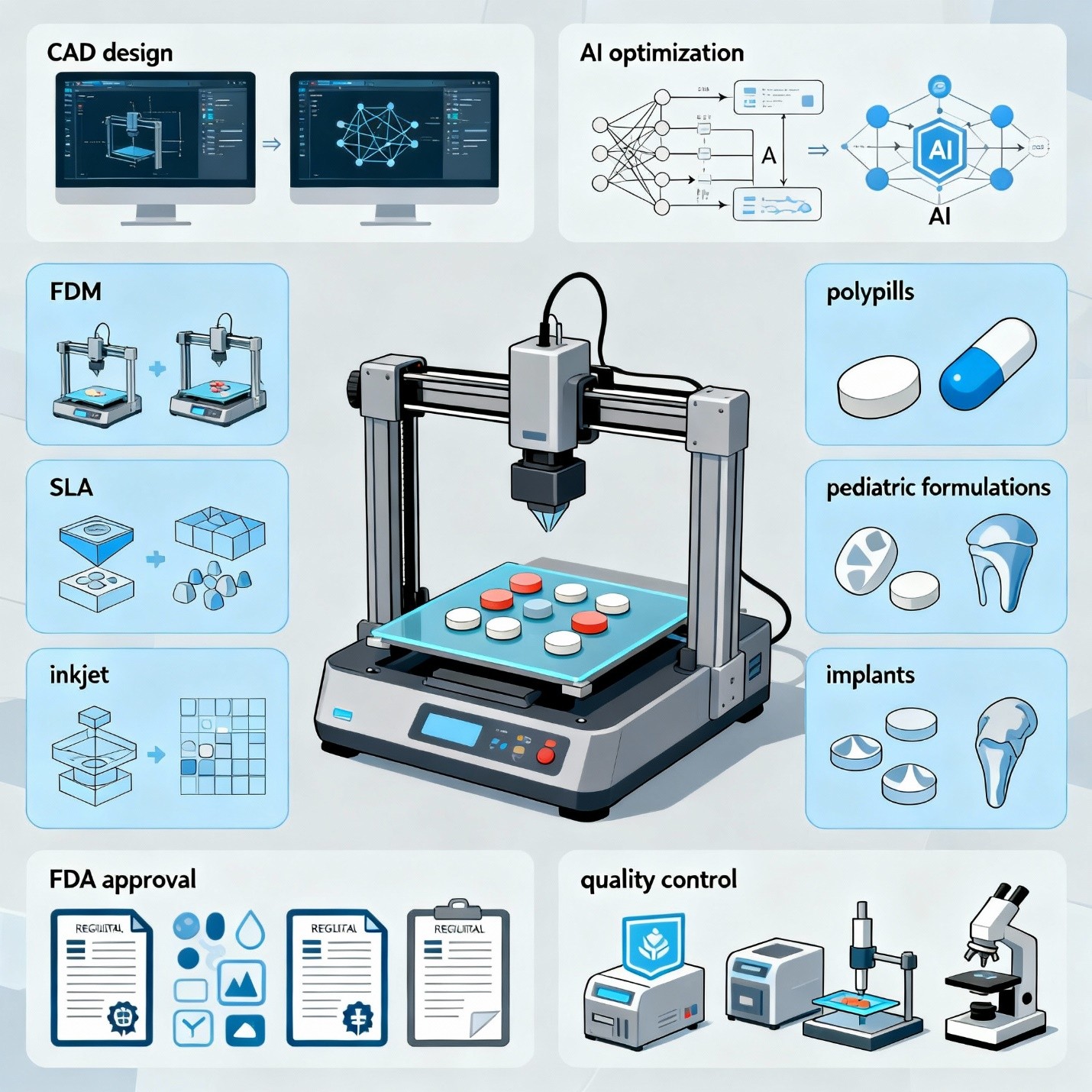 3D Printing in Pharmaceuticals: From Personalized Dosage Forms to Regulatory Challenges - Issue cover