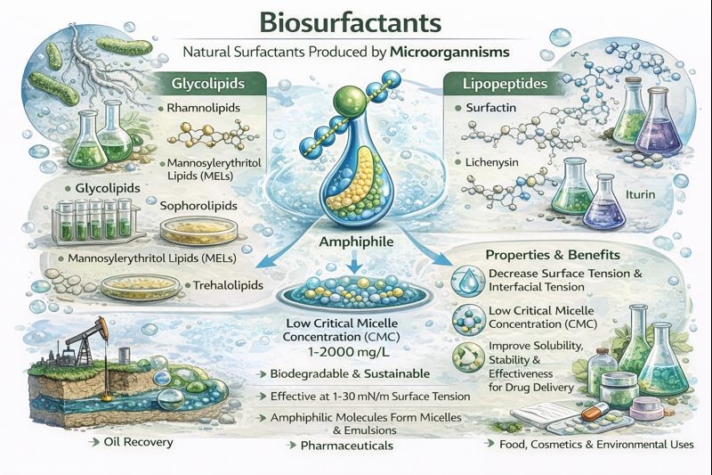 Biosurfactants: Classification, Production, Physicochemical Properties, and Industrial Applications - Issue cover