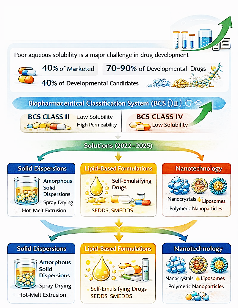 Improving Oral Bioavailability of Poorly Water-Soluble Drugs: Recent Progress in Solid Dispersions, Lipid Systems, and Nanotechnology - Issue cover